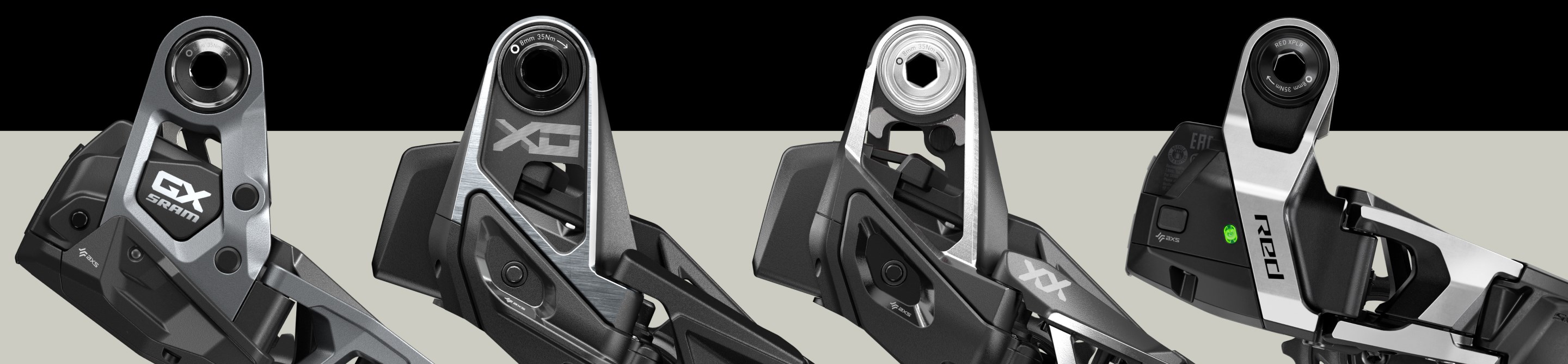 SRAM Full Mount Derailleur Options