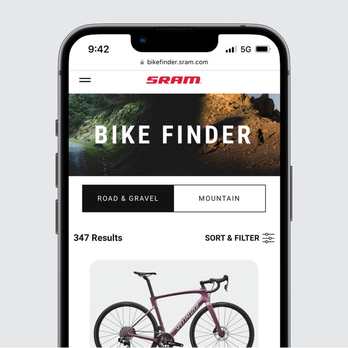 Rival AXS Bike Finder